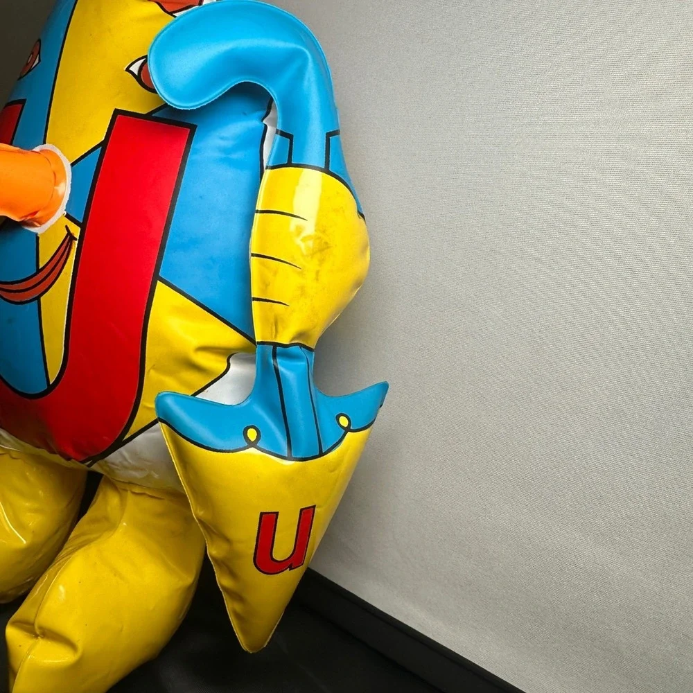 Vintage 1971 Inflatable The Letter People Miss‎ U Upsy Daisy Umbrella Arista C